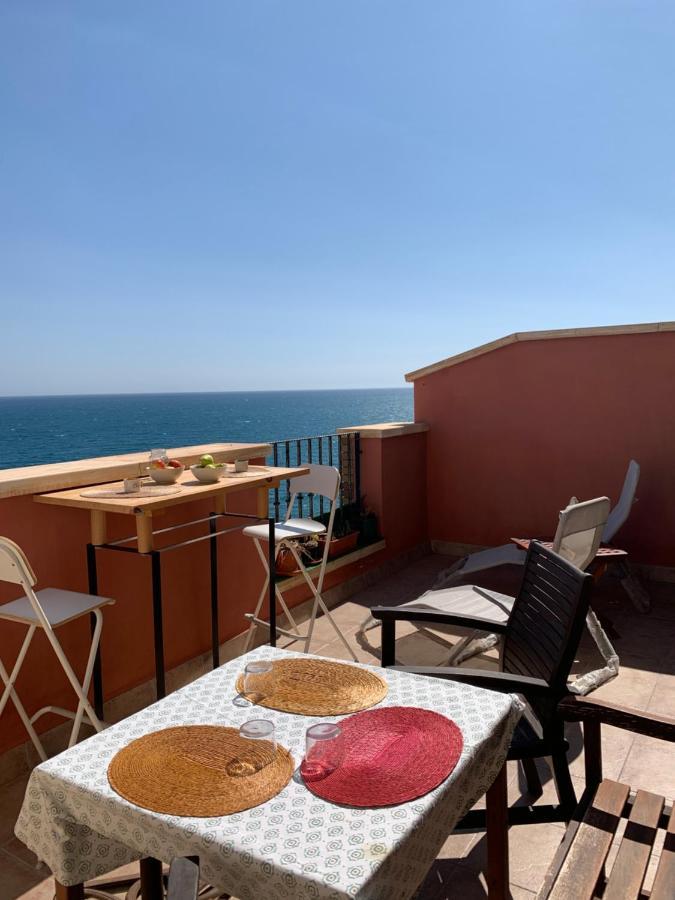 Ferienwohnung Atico Duplex - 1ª Linea Playa Adra Exterior foto